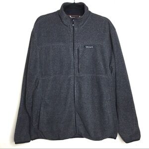 Timberland Men’s Signature Fleece Full Zip Gray Jacket